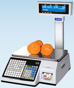 CAS Label Printing Scale Retail Weighing Machines Africa and